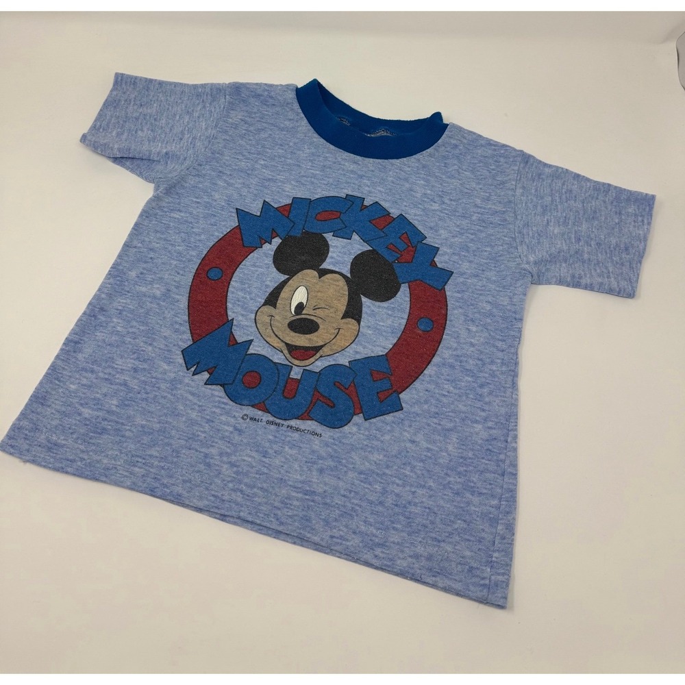 Mickey‎ Mouse vintage Disney wink single stitch tshirt